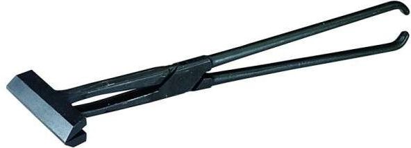 Deckzange Einstecktiefe 175 mm, Maulbreite 180 mm, Gewerbe durchgesteckt 01140181 - Freund