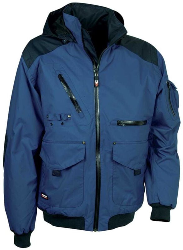 Cofra leichte Arbeitsjacke wind- und regendicht, Motor blau 52