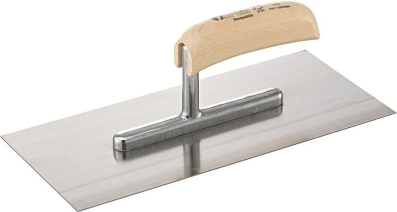 Fortis Glättekelle 280x130mm, Holzgriff