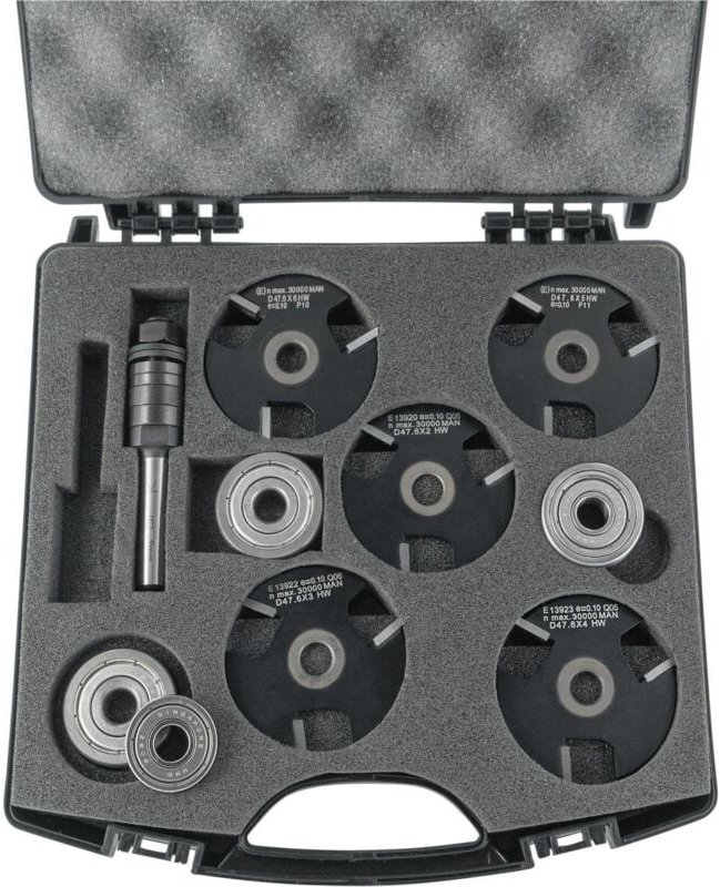 ENT Fräserkassette HW 5-teilig in Kunststoffbox