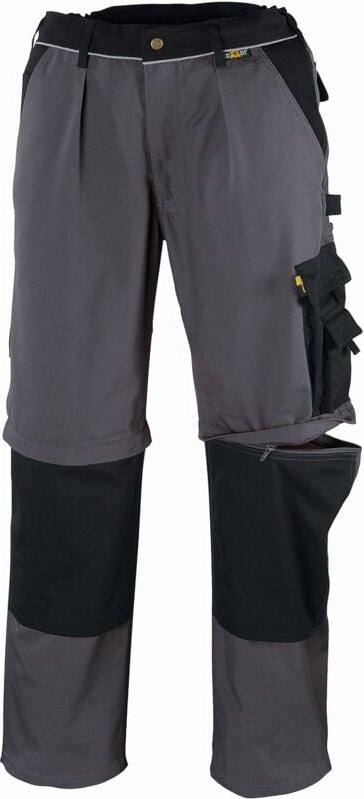 teXXor Canvas (320 g/m²) 2-in-1 Bundhose TOBAGO grau/schwarz 24 8357