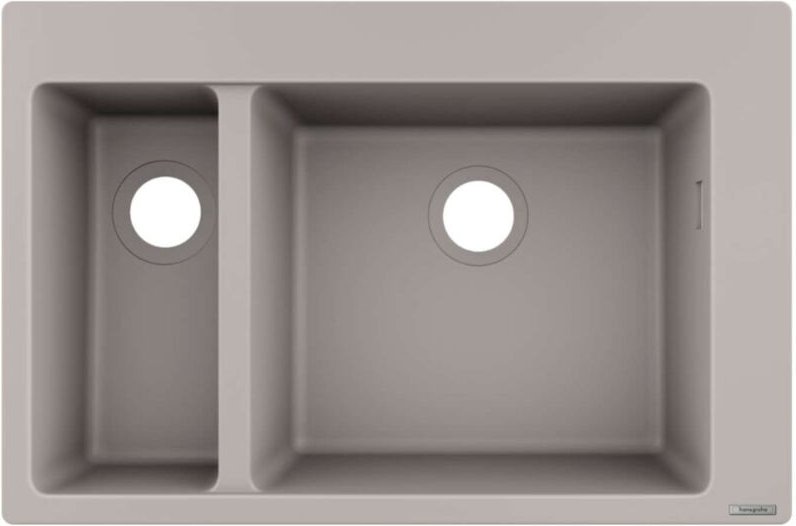 Einbauspüle S51 S510-F635180x450mm, Betongrau - Hansgrohe