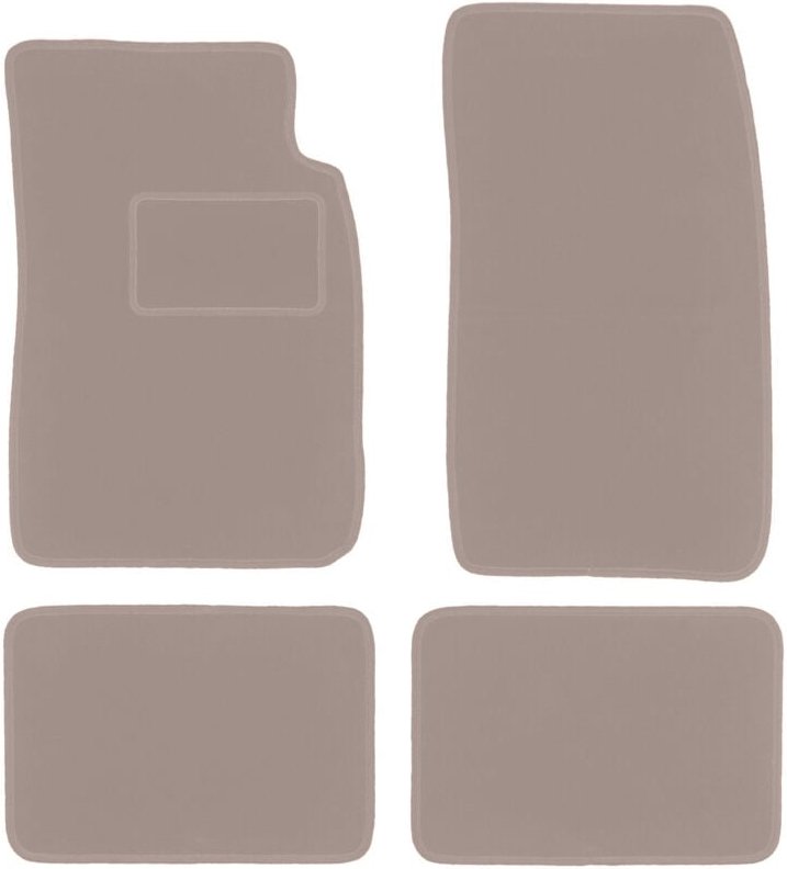 Beige Veloursmatten für: Daihatsu Feroza F300 / F310 Offroad (1989-1998)