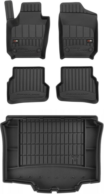 SET 3D Gummimatten Seat Ibiza 4 HB 2008-2017