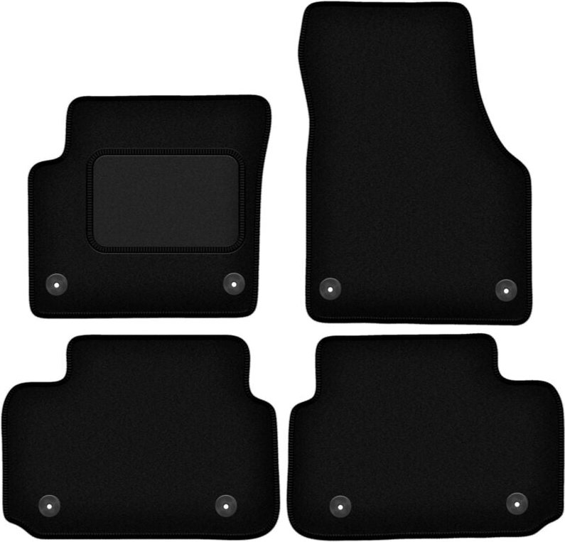 Schwarze Veloursmatten für: Land Rover Discovery Sport SUV (2014-)