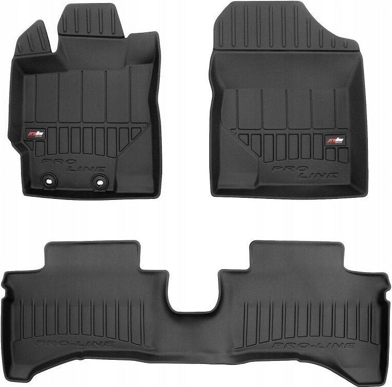 GUMMIMATTEN Toyota Yaris 3 Hybrid KOFFERRAUM