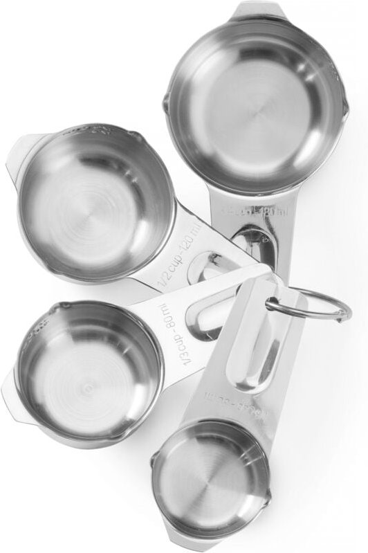 Messbecher - Set mit 4 Stk., 135x80x(H)45mm - Hendi