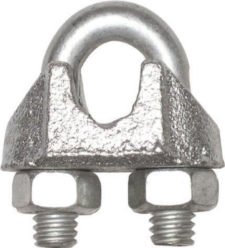 Thumbnail - Levac - Drahtseilklemme mit Bügel - din 741 - ø 4/5 mm - 5270AG