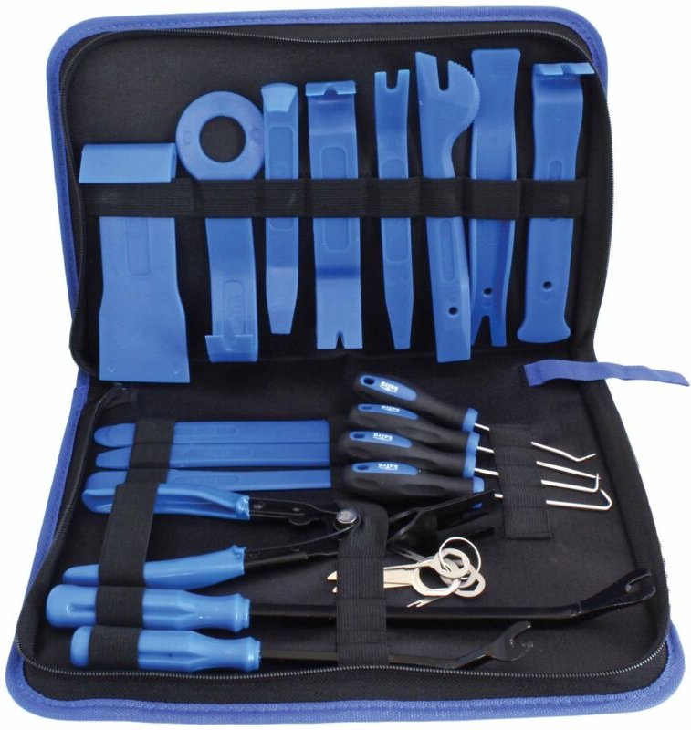 Satra Set de Werkzeuge de Demontage de Clip für thecar interior, 24 Teile, Hebel de Montage.