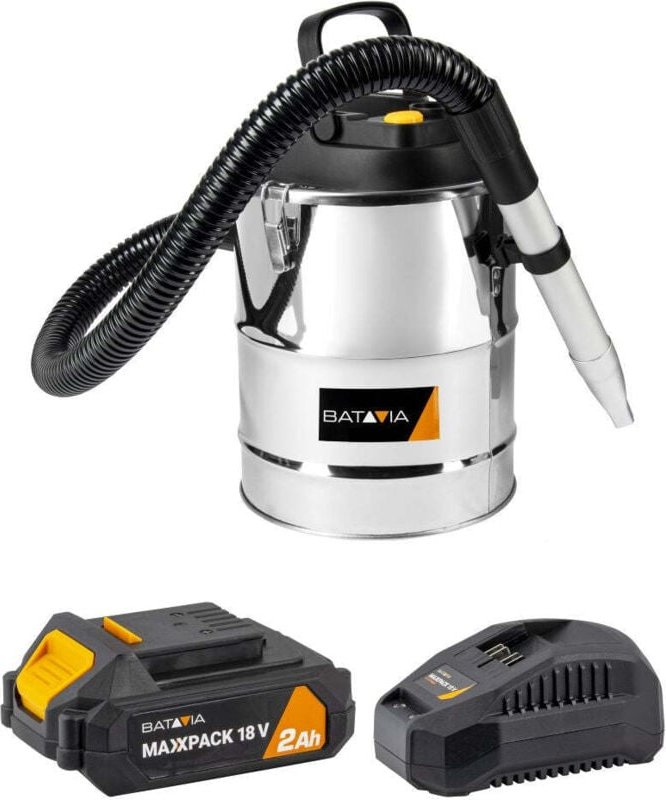 akku-Aschesauger Inkl. 2.0Ah Akku / 2.4A Ladegerät Maxxpack