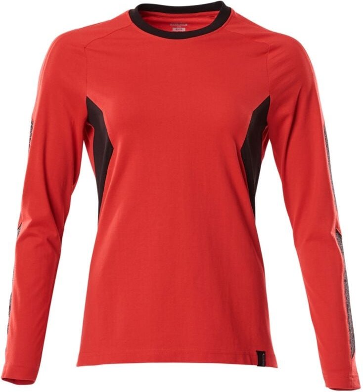 Damen-T-Shirt 18391-959-20209 Gr. 4XL verkehrsrot/schwarz - Mascot