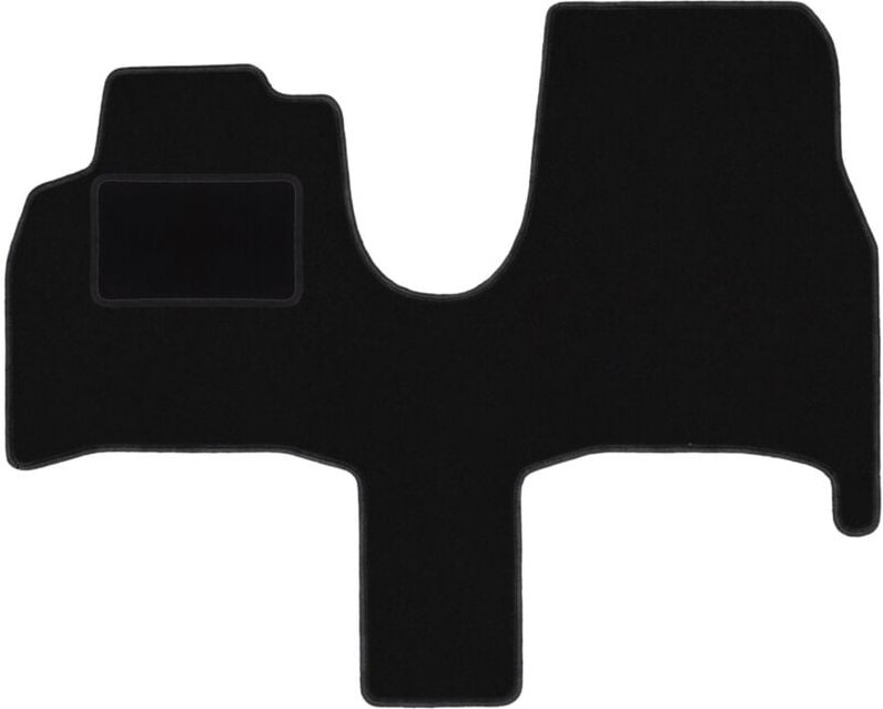 Fahrermatte schwarz für: Fiat Ulysse II 7-Sitzer (2002-2010)