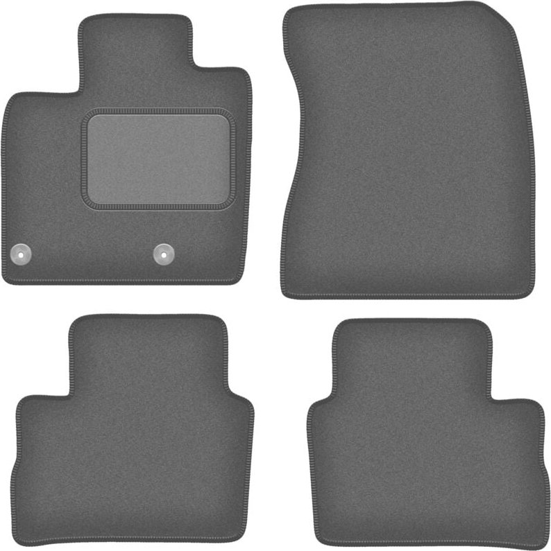 Graphit-Fußmatten für: Nissan Qashqai III mHEV SUV (2021-)