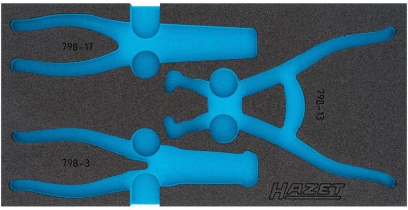 Hazet - 2-Komponenten Weichschaum-Einlage für Art.Nr. 172, 342 mm x 172 mm, Art.Nr. 163-425L