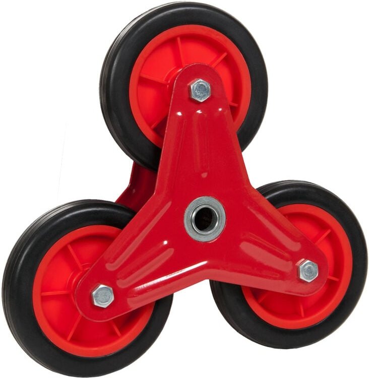 Thumbnail - Pro-Bau-Tec Sternrad 3 Räder für Sackkarren Treppensteiger