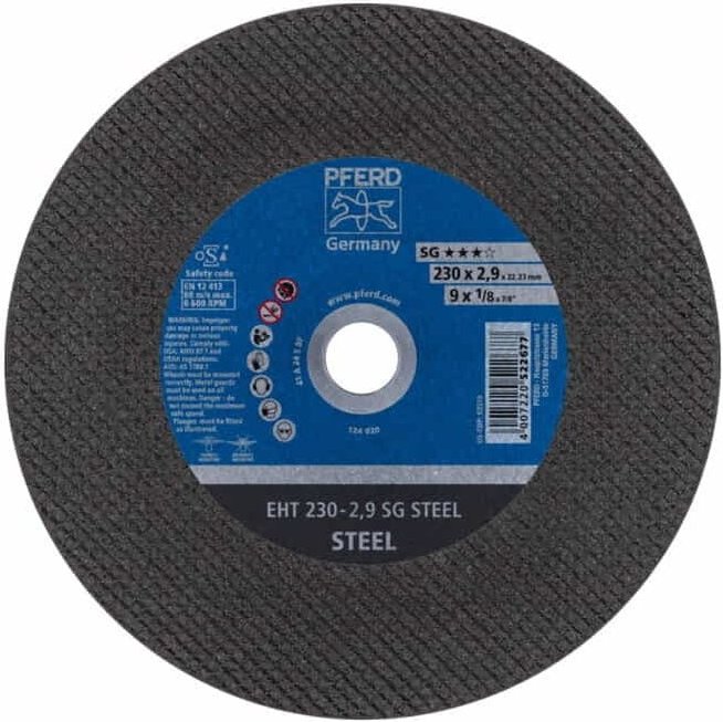Pferd - Trennscheibe sg steel D230x2,9mm gerade ( 4000841351 )