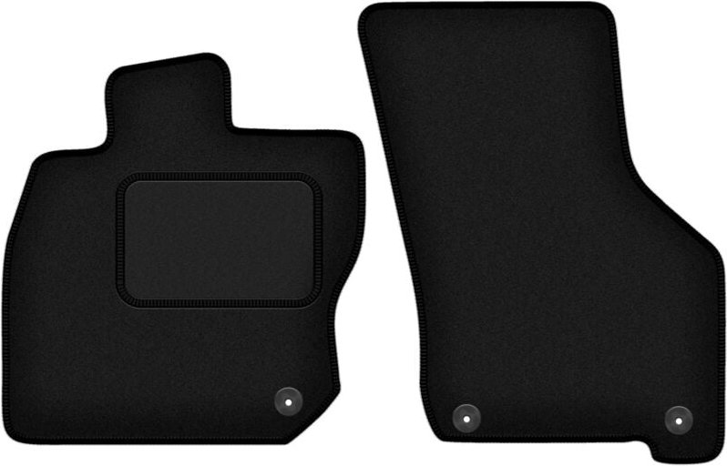 Vordere Matten schwarz für: Skoda Audi A3 8Y MHEV 0 (2020-)