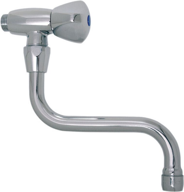 Einloch-Spültischarmatur für die Wandmontage, Auslauf 150mm