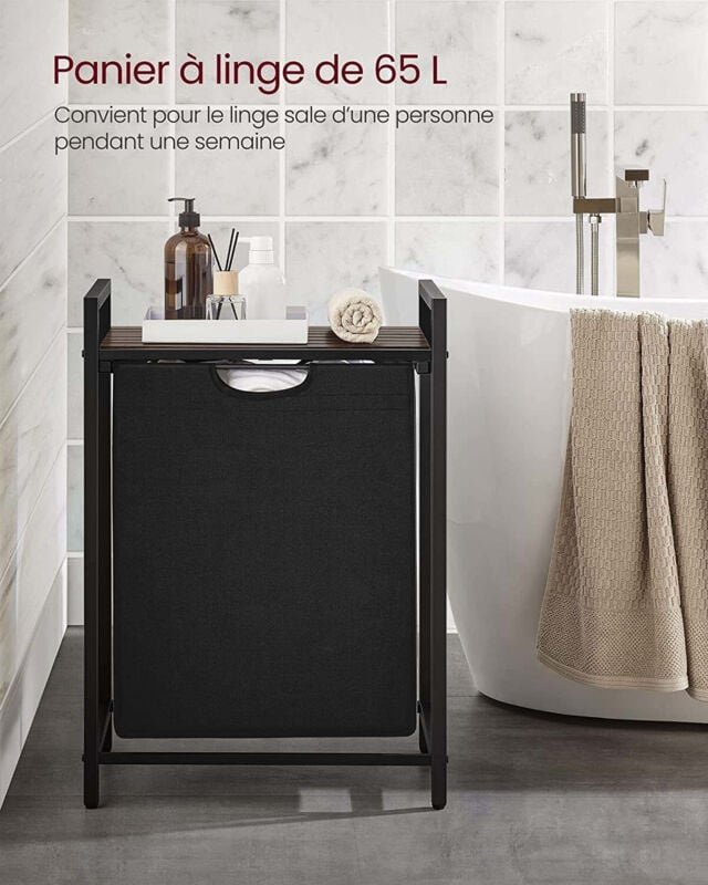 Kompakter 65 liter waschekorb fur kleine raume