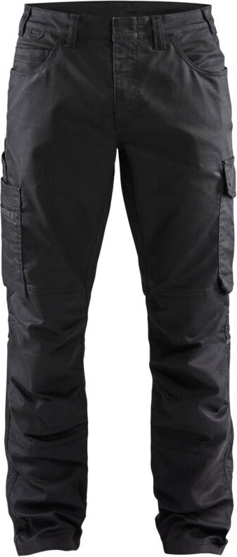 Dehnbare Wartungsjeans 2D 1439 - Schwarz S - FR(40) - SE(C46) - Kurz