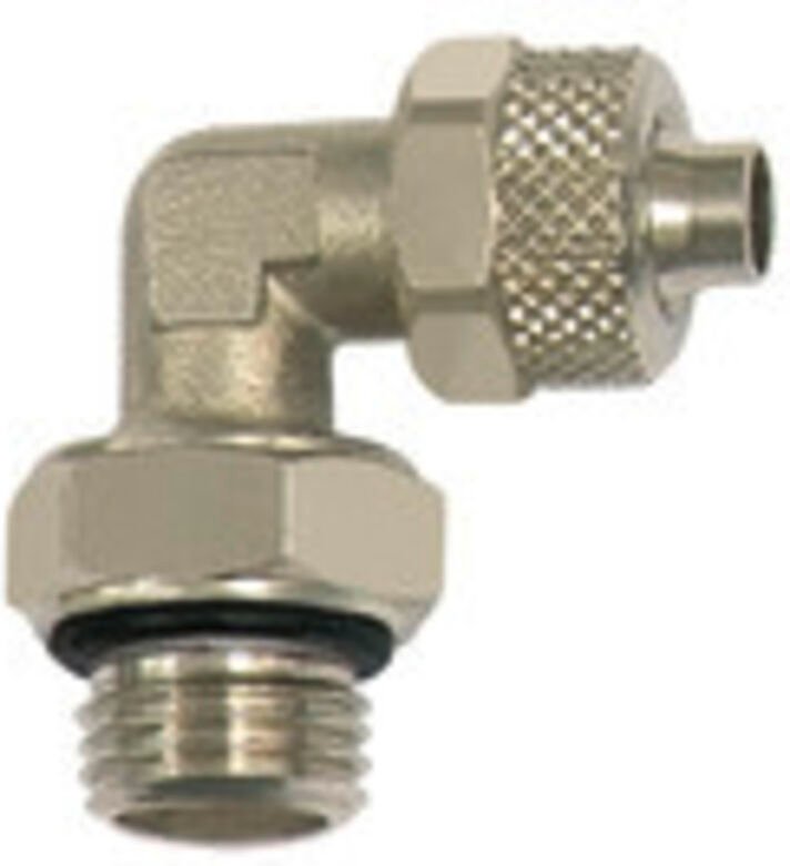 Winkeleinschraubverschra. »value line«, g 1/8 a., ms v., Schl.8/6 - Riegler