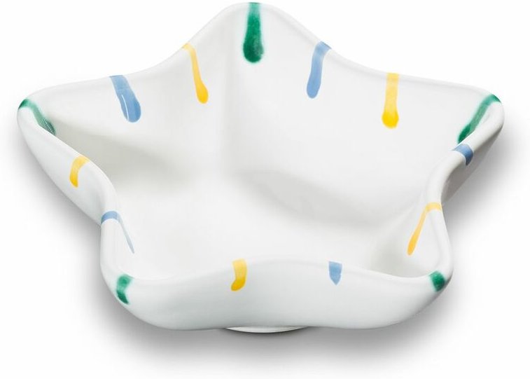 Thumbnail - Gmundner Keramik - Buntgeflammt, Sternschale (l: 14cm)