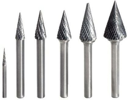 Hm Spitzkegel-Frässtift Form m, 6mm