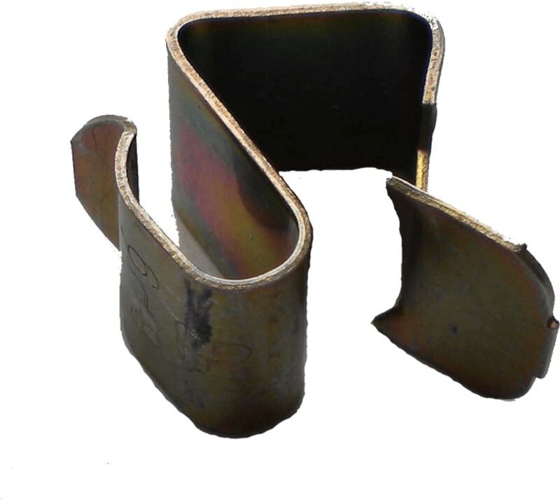 IPN-Clip aus Metall zur Befestigung von Netzen von 8 bis 12 mm Ø6-7mm