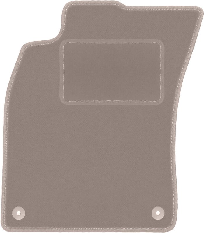 Beige Fahrermatte für: Audi A6 C6 Limousine, Kombi, Avant (2004-2006)