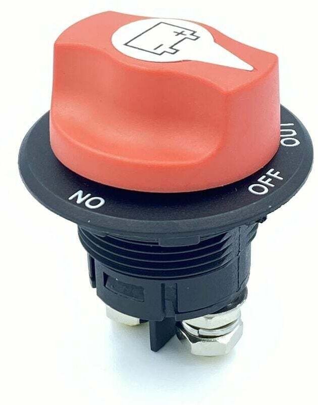 Aiperq - 12V-48V Autobatterie-Trennschalter Cut/Off Max 32V 100A cont 150A int Abgeschnittener Batterietrennschalter