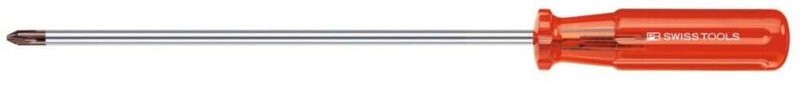 PB Swiss Tools Langer Schraubendreher für Phillips mit Kunststoffheft 1/200 mm