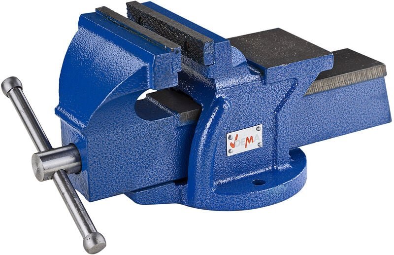 Dema - Gusseisen Schraubstock Klemmstock 125 mm Backenbreite