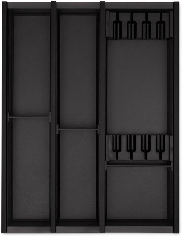 Thumbnail - So-tech - Cuisio Besteckeinsatz 450 mm Transluzent-anthrazit für Blum Legrabox 473 mm