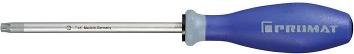 Promat - Schraubendreher Größe t 45 Klingenlänge 130 mm 3-Komponentengriff Rundklinge