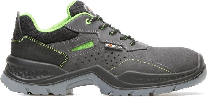 Antigua 20 S1P src Sicherheitshalbsschuhe - 42 eu - Grau / Grün - Exena