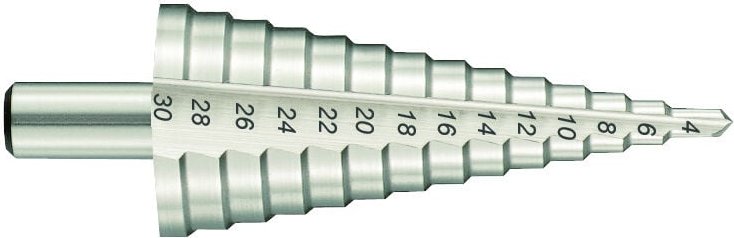 HSS-Bohrer konisch abgestuft ø 412 mm Tivoly 11448620412