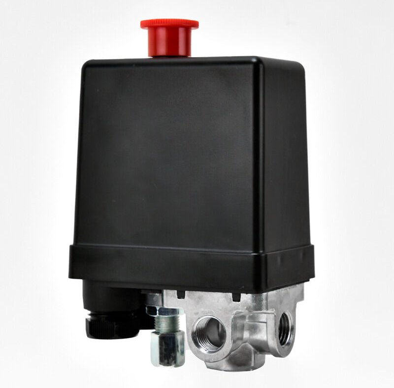 220-V-Luftkompressorventil, automatischer Druckschalter, Luftkompressor-Kompressorschalter, Steuerventil zur schnellen D...