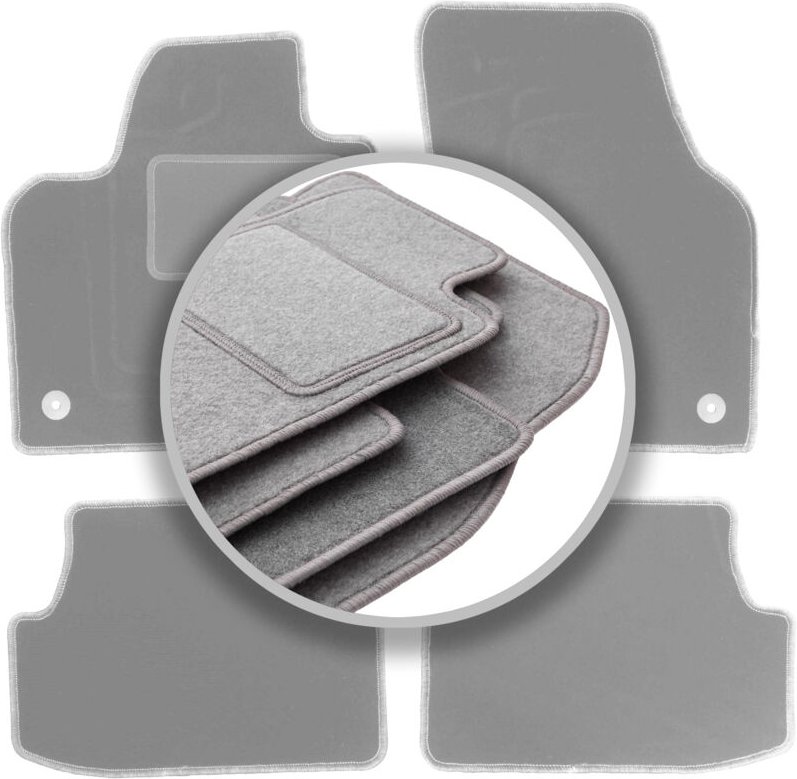 Graue Automatten für: Volkswagen Polo VI Fließheck (2017-)