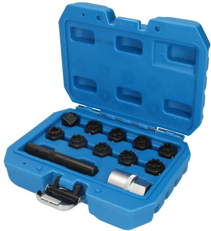 Thumbnail - Brilliant Tools - Felgenschloss-Sortiment für Mercedes, 12-tlg.