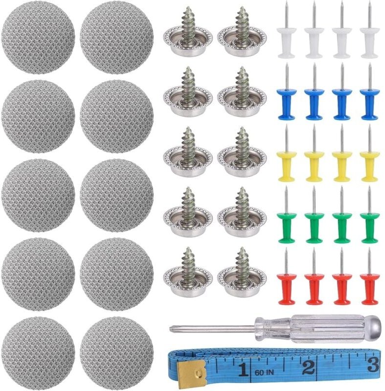 Thumbnail - 65 Stück Auto-Dach-Werkzeug, Knopf, Auto-Dekoration, Befestigungs-Schraubkappe, Auto-Dach-Reparatur, Auto-Dach, feste Sc...