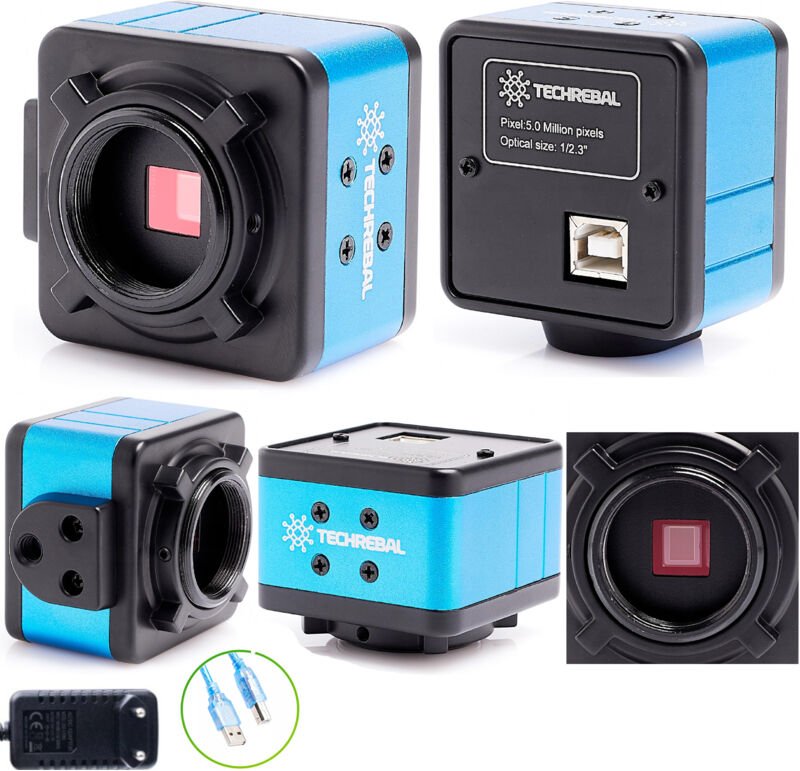 Techrebal T250 blaue 5MP USB-Kamera