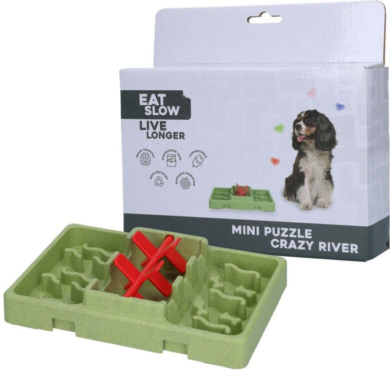 Iss langsam lebe langer mini puzzle crazy river