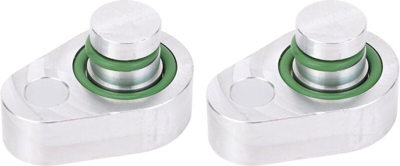 Thumbnail - Ej.life - Klimaanlagen-Blockierungssatz, Hinterer AC-Blockierungssatz, Gummi-Aluminium-AC-Entfernung, Zusatzklimaanlagen...