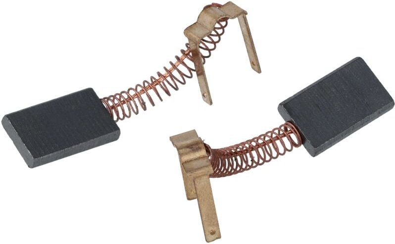 Vhbw - 2x Kohlebürste 3 x 12 x 20 mm Ersatz für Efka kk 98, LK51 für Nähmaschine + Feder