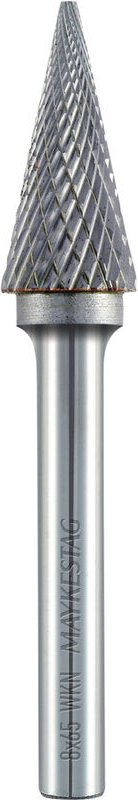 783606112100 Frässtift Hartmetall Kegel Länge 70 mm Produktabmessung, ø 12 mm Schaftdurchmes - Alpen