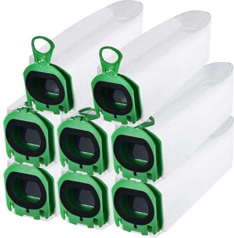 8er Pack Staubsaugerbeutel für Vorwerk Kobold VB100, Premium Filterbeutel, Ersatzteile, Beutelzubehör, Staubsaugerbeutel...