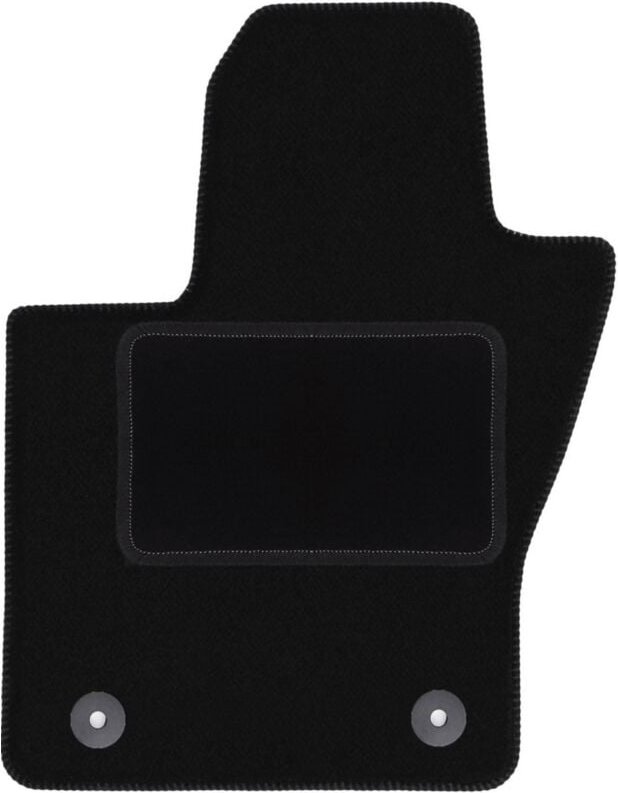 Fahrermatte schwarz für: Jeep Compass II MP SUV (2017-)