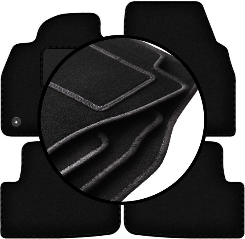 Veloursmatten-Satz für: Seat Ibiza V Schrägheck (2017-)