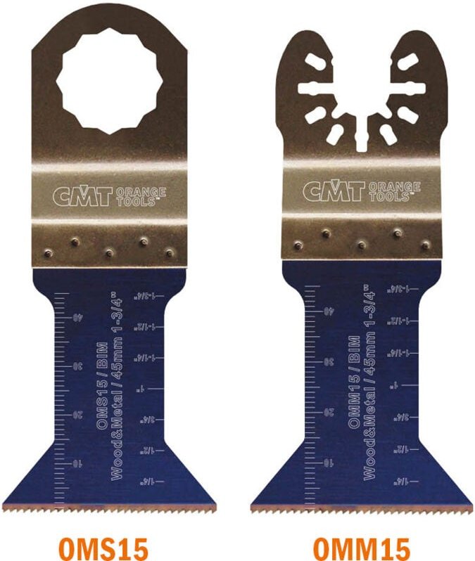 OMM15-X1 BIM HOLZ-METALL-SCHNEIDBLATT 45x48mm 18TPI-U