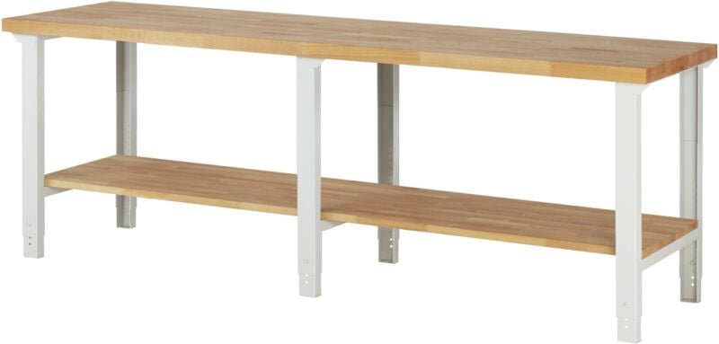 Rau Werkbank höhenverstellbar 7000-7, B2500xT700xH790-1140mm